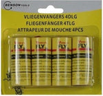Merkloos IBBO Shop - 12x Insecten/vliegenvangers - Vliegenstrips -
