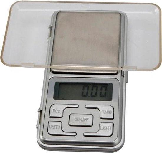 Digitale weegschaal 0.1 x 500 gram - Kleine keukenweegschaal - Precisie weegschaal - Grammen weegschaal - Mini weegschaal - PO9013 by consumentenwinkel.nl