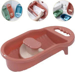 borvat IBBO® - Wasbord - Mini-handwasbord - Gebruikt Om Kleding En Kleine Artikelen - Met De Hand Te Wassen - Ondergoed Washboard - Instrument Washboard - Washboard Voor Kinderen - Handmatige Wasmachine - Niet-elektrisch -