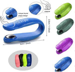 Merkloos IBBO Shop - 2 Stuk Draagbare Acupressuur- Hoofdpijn - Migraine - Energie - Stress - Ontspanning - Kalmerend - Pijnverlichting - Spanning - Stijfheid - Nekklachten - Rugklachten - Yoga - Natuurlijke Genezing - Drukpunt - Roze -