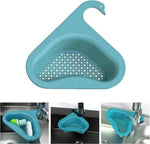 BORVAT Gootsteen Organizer - Afvoerzeef Zwaanvorm - 2 Stuks - Blauw by BORVAT