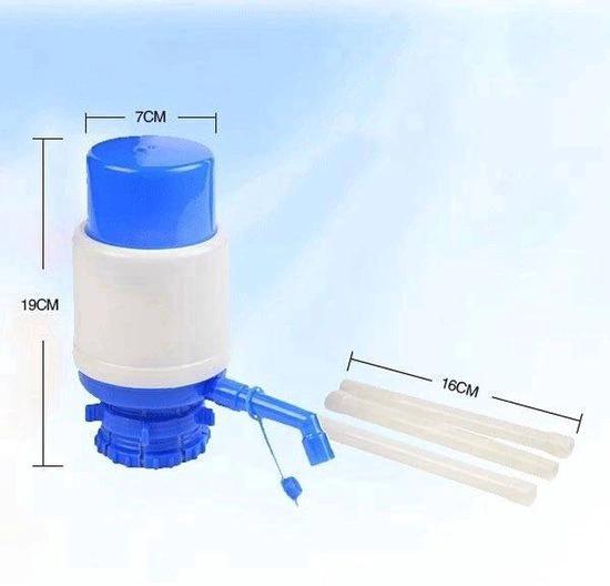 Borvat® Handmatige waterpomp – Draagbare pomp voor flessen en jerrycans – Zonder stroom – Ideaal voor camping en reizen- Compact, verstelbaar -
