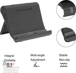 Borvat® Borvat® - Universele Telefoonhouder Bureau - Tablet Houder - Telefoonstandaard - Gsm Houder - Verstelbaar tot 100 graden - Zwart -