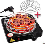 Merkloos Elektrische Kolenbrander voor Snelle Aanmaak van Houtskool - kolenstarter - Kolenaansteker - kooktoestel camping - BBQ Starter - 500W -