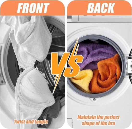 BORVAT BORVAT Siliconen BH Waszak - Wasbeschermer met Knoop - Delicate Was - 32A tot 38D - Ondergoed Waszak - Bra Accessories Damesmode