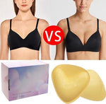 BORVAT BORVAT Zelfklevende Push-Up Pads & Tepelcovers - Herbruikbaar & Wasbaar - Onzichtbare BH - Dames - Breast Petals & Concealers Damesmode