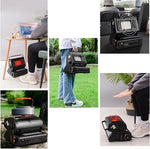 Borvat® Borvat® | Kamping Gaskachel - Heater - Kachel - Terrasverwarmer - Camping gaskachel - Gas Heater - Verstelbaar - Draagbaar - Zwart - Space Heaters Verwarming & Kachels