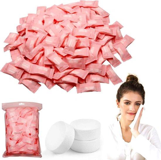 IBBO IBBO® - 50 STUKS Magic Towels - Travel Towel - Handdoek - Gecomprimeerde doekjes - In Tablet vorm - Per stuk verpakt in 1 zakje - 22 x 24 cm -