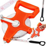 BORVAT Meetlint Rolmaat 30m - Landmeter - Opgerolde Meetband - Nauwkeurig by BORVAT