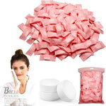 Borvat® Borvat® - Compressed Towels - Travel Towel - Handdoek - Gecomprimeerde doekjes - In Tablet vorm - Hygienische Vochtige Doekjes - Wit - 200 Stuks -