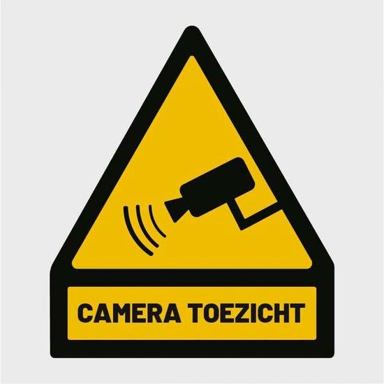 Sticker Camerabewaking - 10x10cm - UV & Waterproof - Videobewaking Sticker by BORVAT
