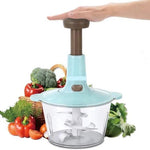 Merkloos IBBO Shop - Groentehakker - Handmatig - Multifunctioneel - Hakmolen - Groentesnijder - Met Eiren Mixer - Groen - 1.5L - Mandoline - Groente Hakker - Groente Snijder - Uienhakker - Spiraalsnijder -
