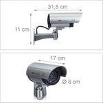 Dummy Beveiligingscamera met LED - Binnen & Buiten - Nep Camera by BORVAT