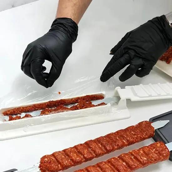 Merkloos Kebab Maker – Handige Mal voor Perfecte Spiesen! -