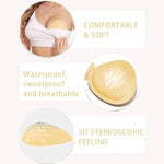 BORVAT BORVAT Zelfklevende Push-Up Pads & Tepelcovers - Herbruikbaar & Wasbaar - Onzichtbare BH - Dames - Breast Petals & Concealers Damesmode