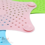 Borvat® Borvat® - Siliconen afvoerstop - Anti Verstopping - Voor de wasbak, gootsteen, douche etc- Haarvanger - Bad stopper - 4 Stuks -