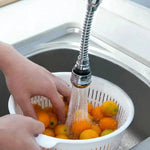 BORVAT 360° Verstelbare Keukenkraan Extender - Dual Mode Sprayer - Waterbesparend - Filter - Keuken & Badkamer by BORVAT