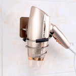 IBBO IBBO® - Föhn Houder - Zelfklevende -Föhn houder Spiraal - Universeel - Haardrogerhouder - Zonder Boren - Spiraal houder - Zilver -