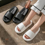 Borvat® Borvat® - Zomer Slippers Wolky Dichte Slippers Paar Thuis Outdoor Slipper Zomer Strand Slaapkamer Schoenen Dames Slippers Dikke Bodem Sandalen - Unisex - Licht groen - Maat 38-39 -