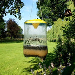 Merkloos IBBO Shop - Vliegenval XL met lokmiddel - 2 stuks - Vangt 20.000 vliegen - Vliegenzak - Vliegenvanger - Ecologisch en gifvrij - Vliegen - Muggen - Insecten - Val - Ongediertebestrijding - Plaagdierenbestrijding - Zak -