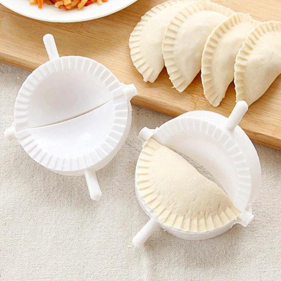 Raviolimaker set 3 delig - Deegvormer Mal voor Ravioli , Pastei Dumpling, Empanada – Maker Keukengerei - Raviolimaker - Calzonemaker - Cadeau eten - Keuken by Merkloos