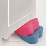 BORVAT Premium Siliconen Deurstopper - Voorkomt Deur Botsingen - Hangend - Eenvoudig te Installeren - Blauw by BORVAT