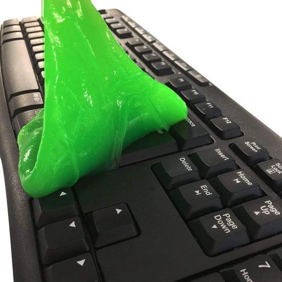 Borvat® | Keyboard Cleaner - stof- / vuilverwijderaar voor pc, computer, mobiele en andere alledaagse voorwerpen - herbruikbare kit by Borvat®