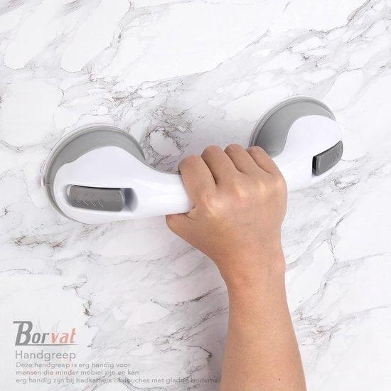 BORVAT Zuignap Handgreep - Badkamer & Douche Veiligheidsgreep - Helping Hand Handvat by BORVAT