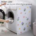 Borvat® Borvat® - Wasmachine hoes - Wasmachine hoover - Wasmachine beschermer - Wasmachine overtrek - Waterdichte bescherming - Wasdroger beschermhoes - S-62 x 60 x 83 cm - gelukkige oceaan -