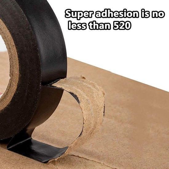 BORVAT Auto Tape - PVC Elektrische Isolatietape - Hittebestendig & Waterdicht - Bedrading Harnas Tape - 6 Rollen by BORVAT