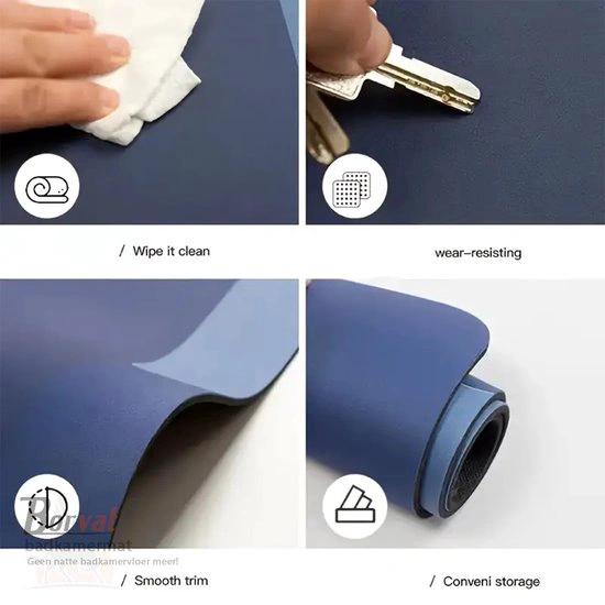 BORVAT Antislip Badmat - Super Absorberend - Douchemat - 40x60cm - Grijs by BORVAT