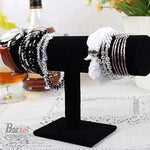 Borvat® Borvat® | Armband houder - armband display - sieraden display - sieradenhouder – zwart velours - 1 Stuk - Jewelry Stands Mode & Accessoires