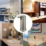 Merkloos Automatische Zeepdispenser - inclusief Batterijen - No Touch Zeep dispenser - Antibacterieel - Desinfectie - Zeeppompje - Automatische Zeeppomp - Zeep dispenser met Sensor -