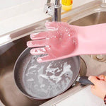Siliconen Afwashandschoenen - Multifunctioneel & Antibacterieel - BPA Vrij by BORVAT
