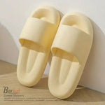 Borvat® Borvat® - Zomer Slippers Wolky Dichte Slippers Paar Thuis Outdoor Slipper Zomer Strand Slaapkamer Schoenen Dames Slippers Dikke Bodem Sandalen - Unisex - Licht groen - Maat 38-39 -