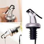 Schenktuit Set - Schenkdop - Wijnschenker - Schenker - Maatschenker - Dispenser Geschikt Voor Dispenser Voor Azijn, Wijn, Olijfolie, Sterke Drank, Likeur, Siroop, Cocktail & Olie - RVS Schenktuitje - Lekvrij - Universeel - 5 Stuks by Merkloos