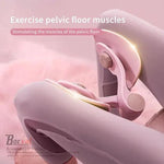 Borvat® Borvat® | Bovenbeen Trainer- Dijbeen Trainer- heuptrainer- bekkenbodemspiertrainer- trainingsapparaat voor vrouwelijke billen- bekkenbodemtrainer voor thuis- gym-yoga-Paars - Exercise Machine & Equipment Sets Sport & Fitness
