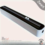 BORVAT Vershoudfolie & Aluminiumfolie Houder met Snijder - 37x7cm - Keuken Tool - Zwart/Wit by BORVAT