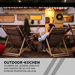 Camping Kooktoestel 2.2KW - Incl. 4 Gasflessen & Koffer by BORVAT