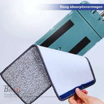 Borvat® Borvat® | 3-in-1 Handy Mop - Dweilsysteem met Emmer en Wringer - Vloerwisser - Vlakke Dweil - Groen - Mops Huishouden & Schoonmaak