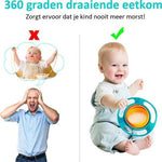 Merkloos Anti Mors Bakje – Je kind zal nooit meer knoeien of morsen - Baby Kom - Eetbakje - Babyvoeding - Kinderen - Spill Proof - Eetbakje - Roze -