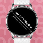 BORVAT Smartwatch Dames - Premium HD AMOLED Display - Android & iOS - Wit/Zilver by BORVAT