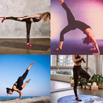 Merkloos IBBO Shop - Premium Anti Slip Yoga Sokken - katoen sokken - Pilates - Piloxing - Ballet - dans sokken - maat 35 tot 40 - 1 paar - Paars -
