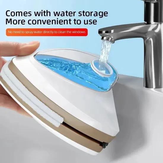 Borvat® BORVAT® Magnetische Ramenwasser - Dubbelzijdige Raamwisser Voor Dubbelglas -