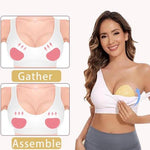 BORVAT BORVAT Zelfklevende Push-Up Pads & Tepelcovers - Herbruikbaar & Wasbaar - Onzichtbare BH - Dames - Breast Petals & Concealers Damesmode