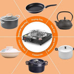Merkloos Elektrische Kolenbrander voor Snelle Aanmaak van Houtskool - kolenstarter - Kolenaansteker - kooktoestel camping - BBQ Starter - 500W -