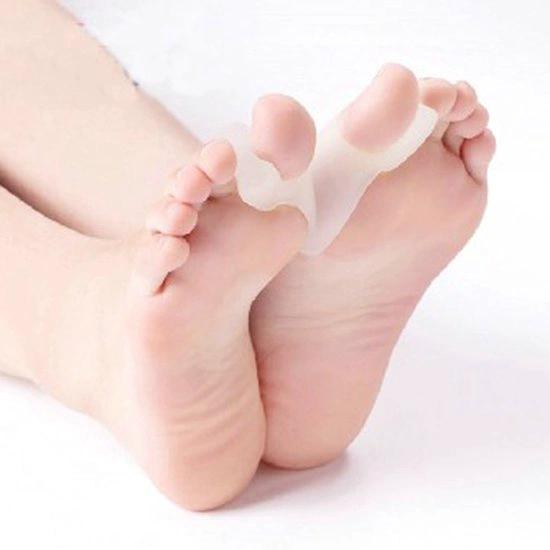 Siliconen Teencorrector & Bunion Beschermer - Hallux Valgus - 2 Stuks by BORVAT
