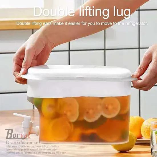 Borvat® Borvat® - Drink Bucket - Drankdispenser met kraantje - Waterdispenser - Limonadetap - Watertap - Sapdispenser - 2 Stuks -
