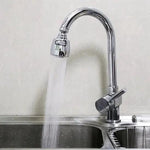 IBBO IBBO® - Draaibare douche perlator - Voor keukenkraan - Waterbesparende kraankop - Krachtige kraankop - roterende sproeikop - 360 graden - Kraan opzetstuk - 2 standen -