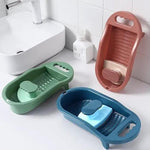 borvat IBBO® - Wasbord - Mini-handwasbord - Gebruikt Om Kleding En Kleine Artikelen - Met De Hand Te Wassen - Ondergoed Washboard - Instrument Washboard - Washboard Voor Kinderen - Handmatige Wasmachine - Niet-elektrisch -